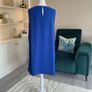 Elegant Cobalt Blue sleeveless Dress with Silver Embellished Neckline from Dorothy Perkins Image 7