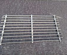 Vintage Metal Outdoor Boot Scraper / Mud Mat