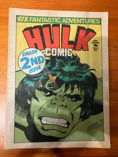 Comic: 'Hulk' 2nd issue (March 14,1979)