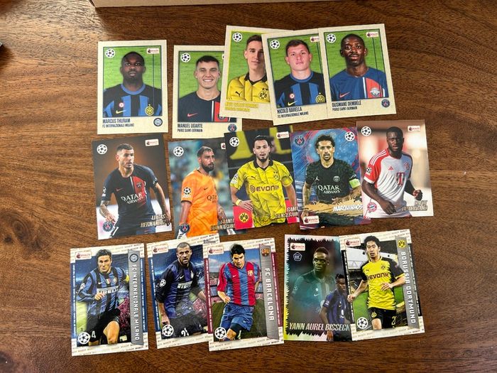 Topps Panini 4Kg / 1600+ football Cards Lot Bulk Bundle all different