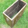 Vintage Hammered Brass Fireplace  Box 20" x 16" x 7" Image 7