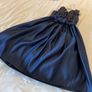 Girls stunning occasion party dress by Sugar Plum Navy Image 5