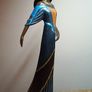 Vintage Mahogany Princess Figurine Image 2