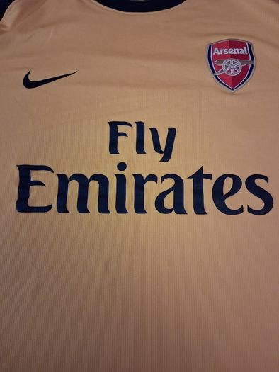 Arsenal Jersey. Official Nike Arsenal Away Jersey. Season 2008/2009. Authentic Original From 2008. Not A Modern Day Remake.