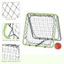 Double Sided Football Training Net, Adjustable Angle Soccer Kickback Target Goal Rebounder Net, for Kids and Children Image 5