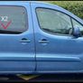Darks factory tinted rear bonded windows to suit Peugeot Partner Tepee, Citroen Berlingo multispace - will fit 2008-2019 models Image 2