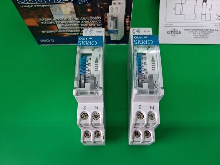 Postage - 7 X  Orbis Ob400132 Uno D Timers Brand New