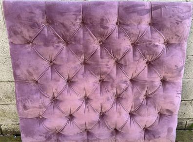 double bed and headboard