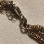 Sterling silver 3 tones necklace Image 5