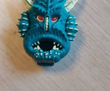PULVERISES SEA SQUIRM Horror Head Mighty Max Playset 1992 Bluebird Toys
