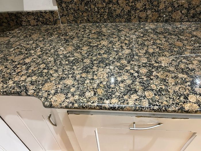 Solid Granite Kitchen Countertop