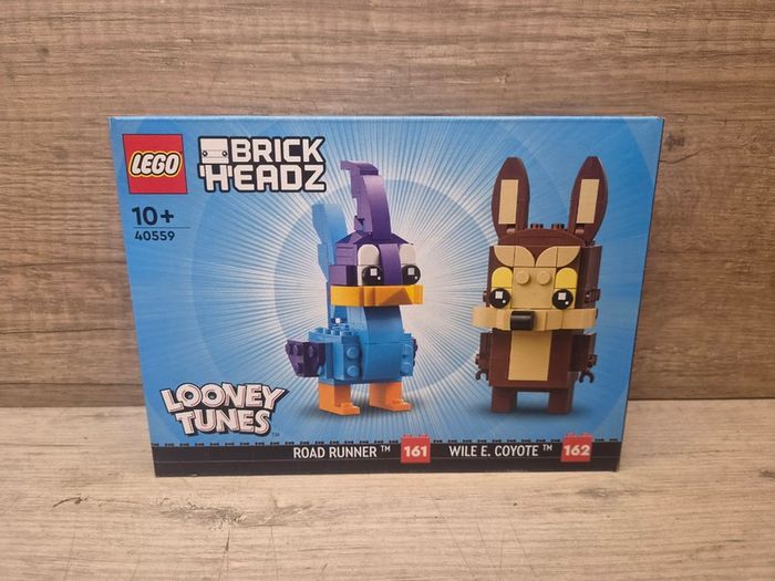 lego 40559 road runner and wile e.coyote Brickheadz