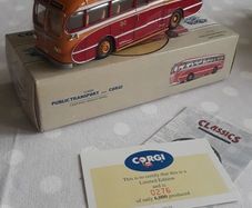 Burlingham bus Corgi
