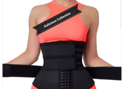 Slimming Waist Trainer  3 Belt with Hook-Kalicious Collections