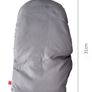 Winter pram hand muff baby carriage pushchair warm Fur Fleece hand cover buggy Clutch Cart Muff Glove stroller accessories Image 2