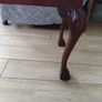 Handmade solid mahogany coffee table Image 4