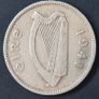 Ireland 1941 Silver Shilling Coin Image 2