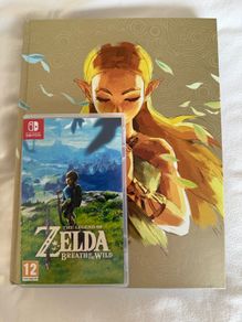 Zelda Breath of the Wild + Official Guide Book