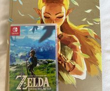 Zelda Breath of the Wild + Official Guide Book