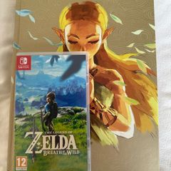 Zelda Breath of the Wild + Official Guide Book