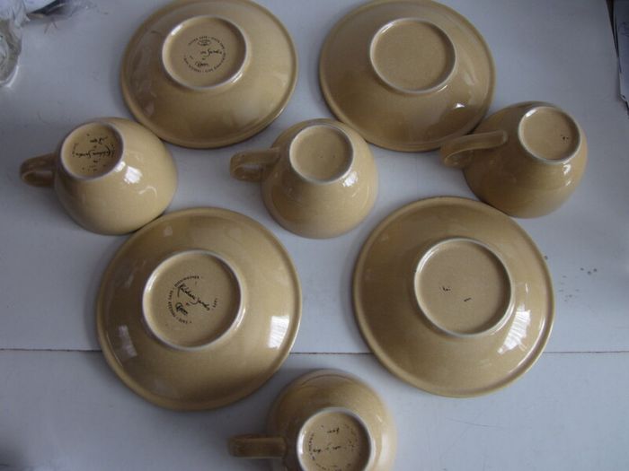 Four Kalahari Sands Cup/Saucers