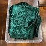 Green, Autumn & Natural-Tone Fabric and Ribbon Lot Image 2