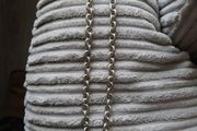 silver toggle bar necklace