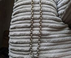 silver toggle bar necklace
