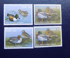 Ireland 1996.Stamp set.MNH.Fauna and Flora.Freshwater Ducks.