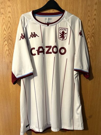 Aston Villa Away football Shirt 4XL size