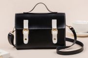 Black shoulder bag