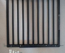 Safetots Chunky Wooden Screw Fit Gate - Black