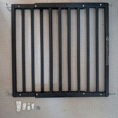 Safetots Chunky Wooden Screw Fit Gate - Black