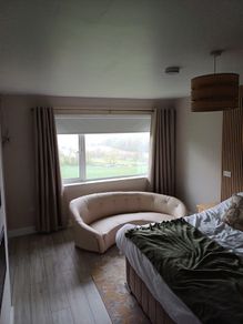 cream leather sofa