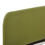 Bed Frame Green Fabric 150x200 cm Image 6