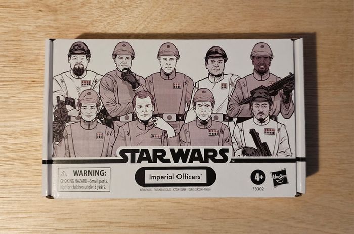 Star Wars Imperial Officer's 4Pack 3.75 " Scale From The New Vintage Wave New & Unopened