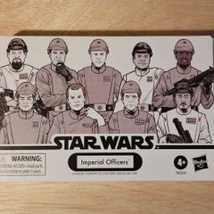 Star Wars Imperial Officer's 4Pack 3.75 " Scale From The New Vintage Wave New & Unopened