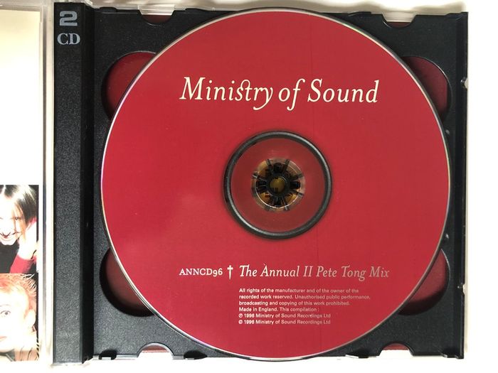 Ministry Of Sound [1996] Ministry Of Sound Annual II Mixed By Pete Tong & Boy George [2xCD Album]