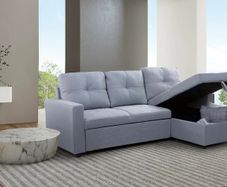 Corner Sofa Bed with Storage - Free Delivery Ireland - 4 Colours