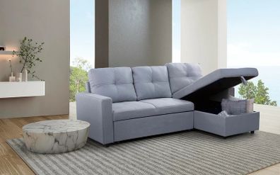 Corner Sofa Bed with Storage - Free Delivery Ireland - 4 Colours