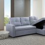 Corner Sofa Bed with Storage - Free Delivery Ireland - 4 Colours Image 9