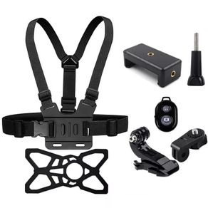 Phone Chest Mount Strap Belt Harness For iPhone Mobile Cell Xiaomi Gopro