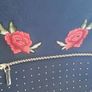 Dune of London 'Studs &Roses' Backpack, Black, Never Used Image 5
