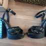 Brand New River Island Black Platform Sandals Size UK 36 Image 5