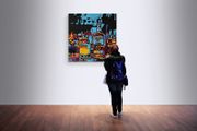 Original hand paint picture, acrylic painting by Strzala