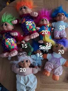 vintage troll doll