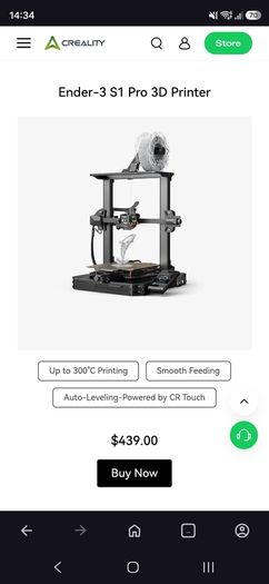 Creality Ender-3 S1 3D Printer Bundle + Laser & Accessories