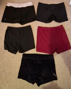 Gymnastics shorts age 8