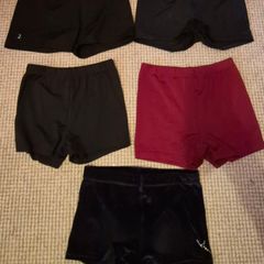 Gymnastics shorts age 8