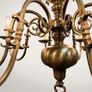 Exquisite Quality Antique Eight-Branch Flemish Brass Chandelier Image 3